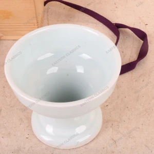 Vintage Japanese Porcelain Koro (Incense Burner), Late Showa 1966-1989 | SKU: 26J-0325 - 2
