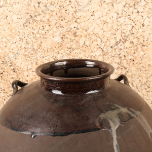 Vintage Japanese Stoneware Tsubo Storage Jar, Late Showa 1966-1989 | SKU: 26J-0567 - 2