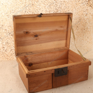 Antique Japanese Hinoki Wood Storage Chest, Meiji 1868-1911 | SKU: 26J-0441 - 2