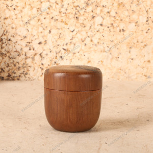 Vintage Japanese Natsume Tea Caddy, Late Showa 1966-1989 | SKU: 26J-0465 - 1
