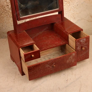 Vintage Japanese Kyo-dai Dressing Mirror Stand, Mid Showa 1946-1965 | SKU: 26J-0177 - 2