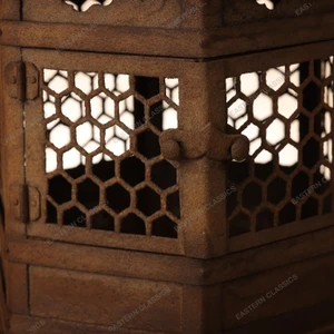 Antique Japanese Iron Tsuridoro Hanging Lantern, Taisho era, 1912-1926 | SKU: 26J-0382 - 2