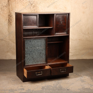 Vintage Japanese Cha tansu, Early Showa 1927-1945 | SKU: 26J-C0066 - 2