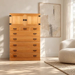 Vintage Japanese Kimono tansu, Late Showa (1966-1989) | SKU: 26J-A023 - Themed