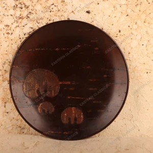 Vintage Japanese Lacquered Obon Tray, Mid Showa 1946-1965 | SKU: 26J-0213-2 - 1