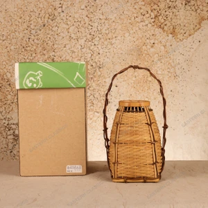 Vintage Japanese Bamboo Hanakago Flower Basket, Heisei 1990-2018 | SKU: 26J-0800-2 - 1