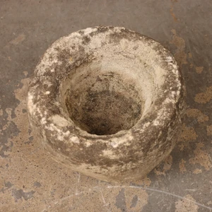 Vintage Japanese Stone Mortar (Ishiusu), Early Showa era | SKU: 26J-0862-2 - 2