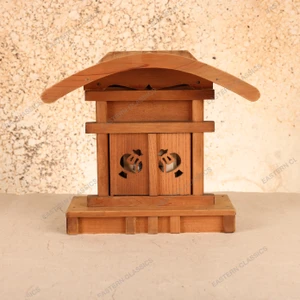 Vintage Japanese Kamidana with O-fuda Talismans, Mid Showa 1946-1965 | SKU: 26J-0354 - 1