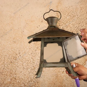 Antique Japanese Tsuridoro Hanging Lantern, Taisho era, 1912-1926 | SKU: 26J-0758-2 - 2