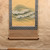 Vintage Japanese Kakejiku Hanging Scroll, Rising Sun and Ocean Waves, Late Showa 1966-1989 | SKU: 26J-0817-6 - 6
