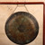 Antique Japanese Ceremonial Brass Gong with Lacquered Hardwood Stand, Meiji 1868-1911 | SKU: 26J-0446-1 - 2
