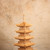 Vintage Japanese Hinoki Wood Goju-no-to Five-Story Pagoda Model, Heisei 1990-2018 | SKU: 26J-0836 - 13
