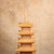 Vintage Japanese Hinoki Wood Goju-no-to Five-Story Pagoda Model, Heisei 1990-2018 | SKU: 26J-0836 - 17