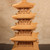 Vintage Japanese Hinoki Wood Goju-no-to Five-Story Pagoda Model, Heisei 1990-2018 | SKU: 26J-0836 - 27