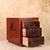 Vintage Japanese Hikidashi Drawer with fold-out writing surface and carved floral drawer fronts, Heisei 1990-2018 | SKU: 26J-0855 - 2