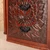 Vintage Japanese Hikidashi Drawer with fold-out writing surface and carved floral drawer fronts, Heisei 1990-2018 | SKU: 26J-0855 - 13