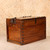 Antique Japanese Zeni Bako Iron-Studded Lockable Wooden Chest, Meiji 1868-1911 | SKU: 26J-0923 - 6