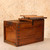 Antique Japanese Zeni Bako Iron-Studded Lockable Wooden Chest, Meiji 1868-1911 | SKU: 26J-0923 - 10