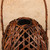 Vintage Japanese Bamboo Hanakago Flower Basket with Liner, Early Showa 1927-1945 | SKU: 26J-0166-2 - 3