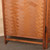 Vintage Japanese Tsuitate Two-Panel Folding Wood Screen with Kumiko Lattice, Pierced Carving, and Parquetry, Mid-Showa 1946-1965 | SKU: 26J-0415 - 4