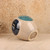 Vintage Japanese Porcelain Hanaire with Fish Medallion Decoration, Late Showa 1966-1989 | SKU: 26J-0561-4 - 14