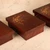 Vintage Japanese Kiridame Lacquerware Stacking Box Set, Heisei 1990-2018 | SKU: 26J-0629 - 1
