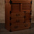 Japanese Tansu Style Tall Cabinet with Drawers and Sliding Doors - 6