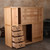 Japanese tansu style desk/tansu 250205