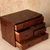 Antique Japanese Meiji Kiri Wood Small Drawer Tansu Chest - 2