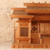 Vintage Japanese Kamidana Household Shinto Shrine, Late Showa 1966-1989 | SKU: 26M-766 - 3