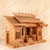 Vintage Japanese Kamidana Household Shinto Shrine, Late Showa 1966-1989 | SKU: 26M-766 - 8