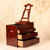 Vintage Japanese Kyo-dai tabletop dressing chest, Early Showa, circa 1927-1945 | SKU: 26J-0471 - 2