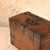 Antique Japanese Merchant Cash Box (Ink Box Kakesuzuri), Meiji Period, 1868-1911 | SKU: 26J-0474 - 8
