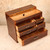 Vintage Japanese Haribako Sewing Chest, Mid Showa 1946-1965 | SKU: 26J-0683 - 2