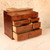 Vintage Japanese Haribako Sewing Chest, Early Showa 1927-1945 | SKU: 26J-0575-2 - 2