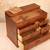 Vintage Japanese Haribako Sewing Chest, Early Showa 1927-1945 | SKU: 26J-0575-2 - 5