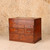 Vintage Japanese Haribako Sewing Chest, Early Showa 1927-1945 | SKU: 26J-0575-2 - 9