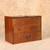 Vintage Japanese Haribako Sewing Chest, Mid Showa 1946-1965 | SKU: 26J-0687-1 - 3