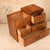 Vintage Japanese Haribako Sewing Chest, Mid Showa 1946-1965 | SKU: 26J-0687-1 - 2
