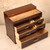 Vintage Japanese Haribako Sewing Chest, Mid Showa 1946-1965 | SKU: 26J-0687-2 - 2