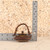 Vintage Japanese Ceramic Abura Tsubo (Oil Vessel) with Woven Handle, Mid Showa 1946-1965 | SKU: 26J-0340 - 9