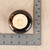 Vintage Japanese Chaire (Tea Caddy) with Ivory-Style Lid and Brocade Shifuku Bag, Mid Showa 1946-1965 | SKU: 26J-0625 - 9