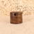 Vintage Japanese Brass Lidded Tea Canister, Mid Showa 1946-1965 | SKU: 26J-0646 - 1