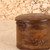 Vintage Japanese Brass Lidded Tea Canister, Mid Showa 1946-1965 | SKU: 26J-0646 - 6
