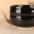 Vintage Japanese Kuro Glazed Stoneware Chawan, Late Showa 1966-1989 | SKU: 26J-0326-1 - 4