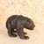 Vintage Japanese Hokkaido Ainu Bear (kuma) with Salmon Wood Carving, Mid Showa 1946-1965 | SKU: 26J-0724-2 - 5