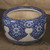 Antique Japanese Blue-and-White Ceramic Cachepot, Meiji era (1868-1911) - 12
