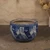 Antique Japanese Blue and White Porcelain Hibachi Basin with Phoenix and Diaper Panels, Meiji Period, circa 1868-1911 - 10