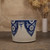 Antique Japanese Blue-and-White Porcelain Hibachi, 1868-1926 - 1