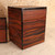 Antique Japanese Kaki Wood Jubako Four-Tier Stacking Box with Vermilion Lacquer Interior, Meiji Era (1892) | SKU: 26M-659 - 5